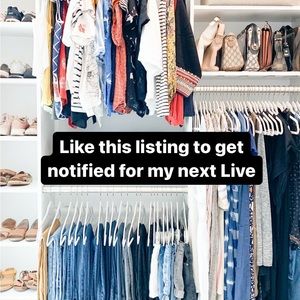 ❤️Like this listing to get notified when I go Live!!
